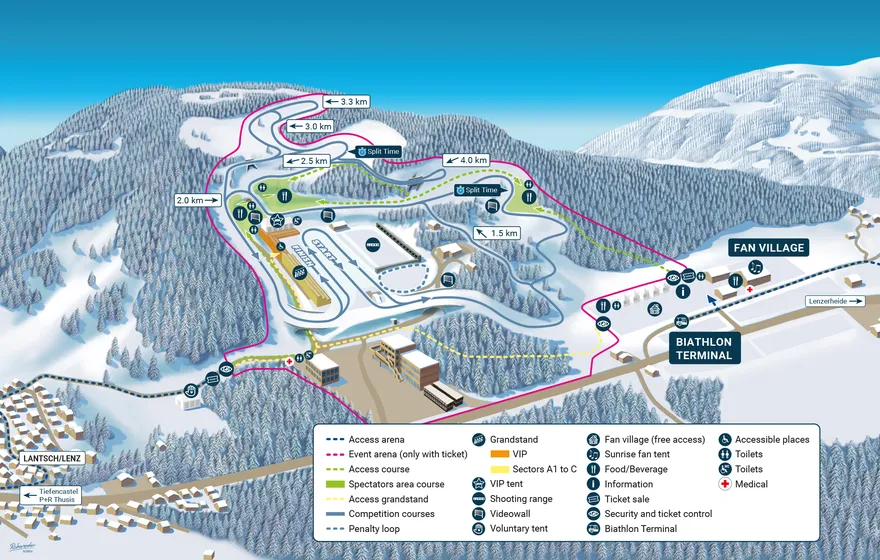 Lenzerheide Biathlon Stadium